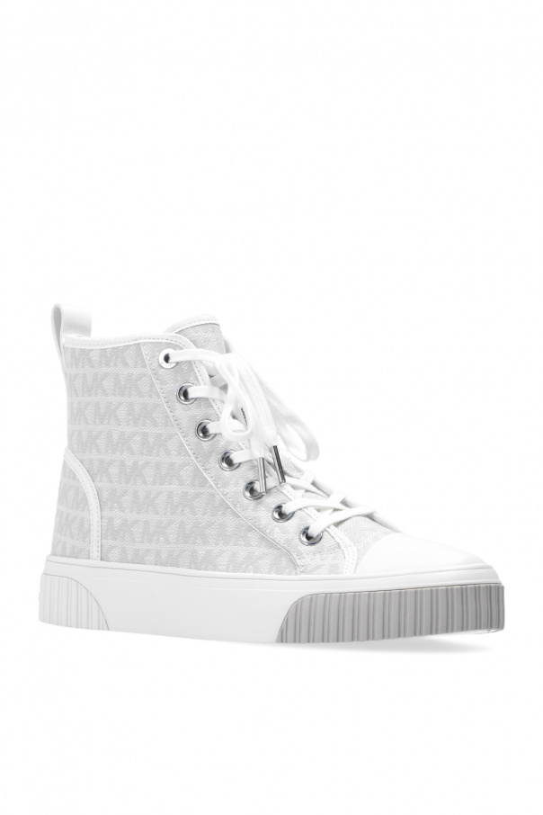 Descubrir 73+ imagen michael kors gertie high top sneakers